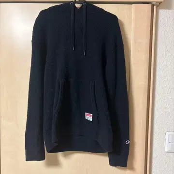 Champion LetitRide 블랙 후드 부착 후드티 M