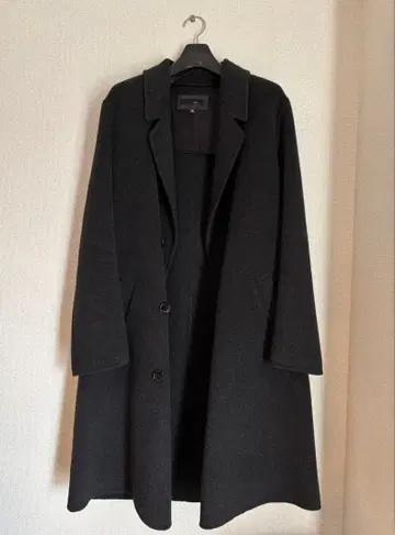 [ KNOTT ] 다크 그레이 체스터 코트