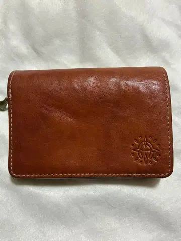 다코타 Dakota 접이식 지갑 브라운 천연 가죽