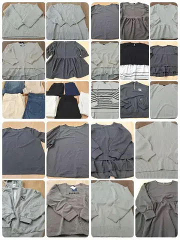 여성용 프리~빅 사이즈 묶음 판매