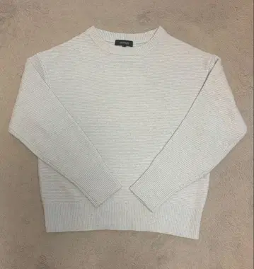 UNTITLED [ 루즈 실루엣 ] 울 혼방 크루넥 니트 사이즈 M