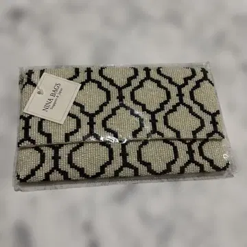 [ 새상품 ] NINA BAGS 비즈 숄더백 모로칸 패턴