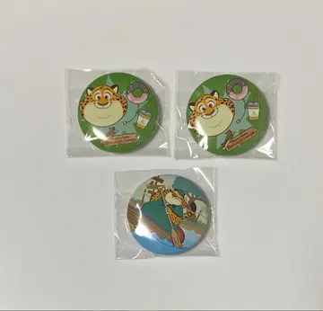 디즈니 주토피아 캔뱃지 3종 (크로우하우저)