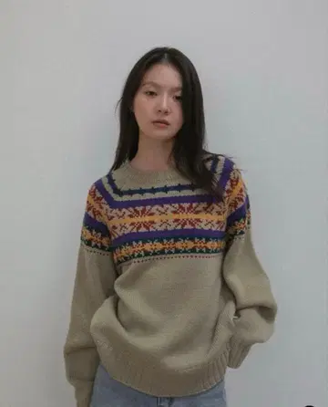 ohotoro snowflake knit