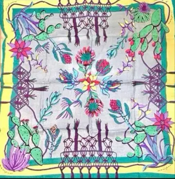 주말 세일 미사용 새상품 manipuri 보헤미안 린넨 코튼 실크 스톨