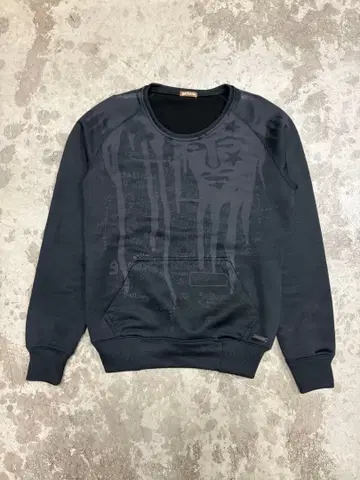 존 갈리아노 프린트 스웨트셔츠