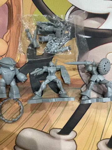 초코 서플리먼트 건담 프라모델 4체 세트