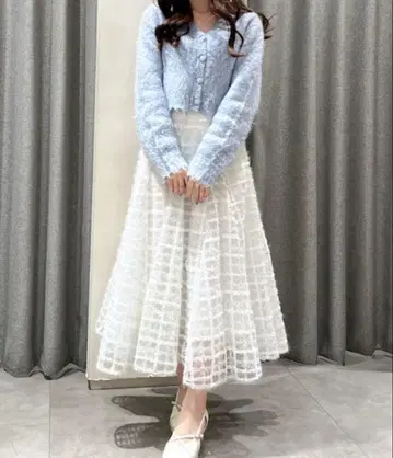 dazzlin 스커트 코르셋 볼륨감 플레어 스커트