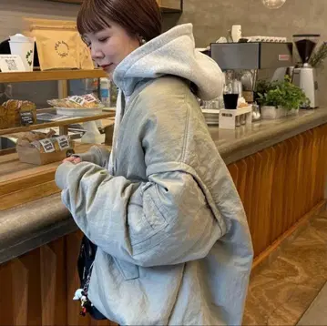 DISCOAT 탈착 가능 2WAY 메모리 봄버 자켓