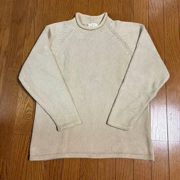 90's J.CREW 롤넥 니트 S