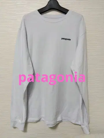patagonia 긴팔 T셔츠 M 화이트