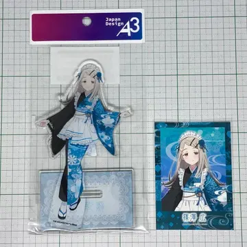 시노자와 히로 아크릴 스탠드+미니 사진 일본 의류 메이드ver.