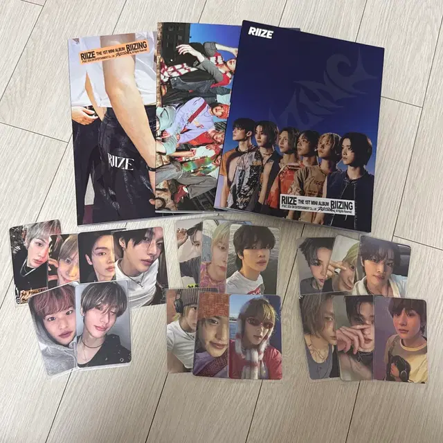 라이즈 라이징데이 붐붐베이스 포토북 개봉 앨범 + 포카 일괄양도