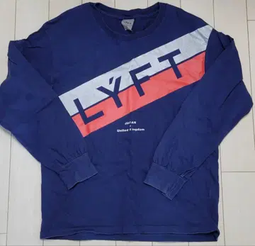 LYFT 긴팔 티셔츠 S 네이비