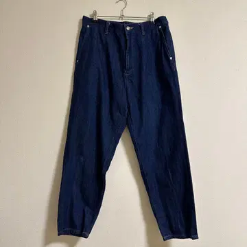 퍼블릭 도쿄 블루 데님 팬츠 남성용 M 사이즈