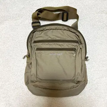 mont-bell 베이지 숄더백