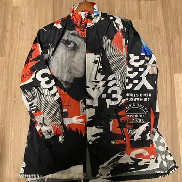 와이쓰리 Y-3 우치다 스즈메 그래픽 프린트 나일론 자켓