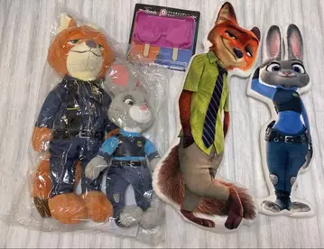 주토피아 해피 복권 라스트상 닉 & 주디 봉제 인형 외