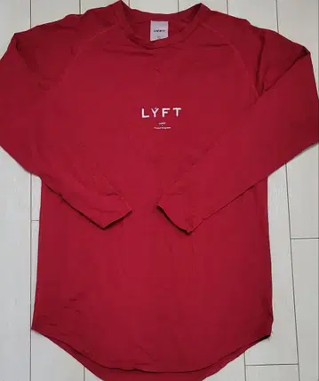 LYFT 긴팔 티셔츠 S 레드
