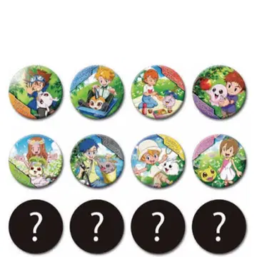 디지몬 캔뱃지 레저 1점