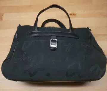 agnes b. 에네스베 핸드백 캔버스 가죽