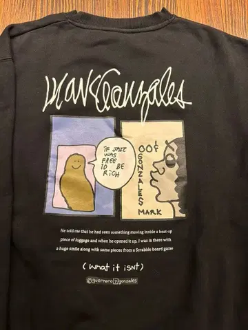 Mark Gonzales 맨투맨 트레이닝복