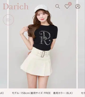 Darich DR 비쥬 리브 니트탑