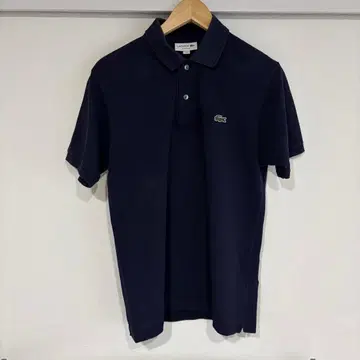 LACOSTE 네이비 피케 셔츠 라코스테 L1212A