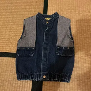 빈티지 데님 베스트