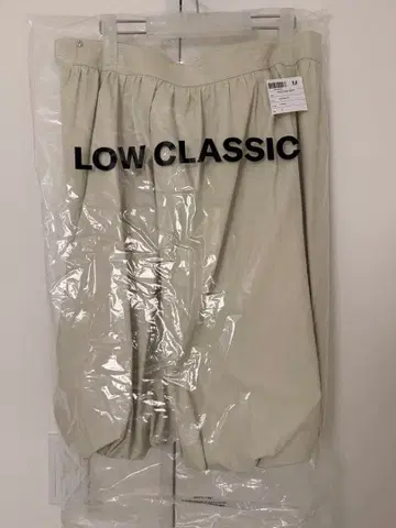 LOW CLASSIC BUBBLE MIDI SKIRT M 사이즈