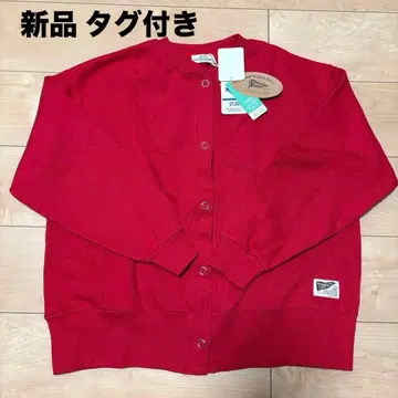 [ 새상품 ] GENTIL 가디건 맨투맨 레드