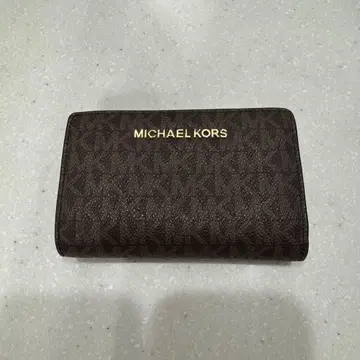 MICHAEL KORS 접이식 지갑 모노그램