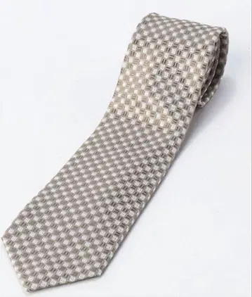 새상품 [ 더반 DURBAN ] 넥타이 체크 실크100% 택 포함