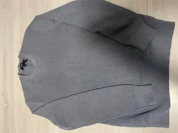 Theory 그레이 긴팔 니트 스웨터