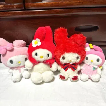 레어품 산리오 마이멜로디 헤이세이 레트로 봉제 인형 묶음 판매