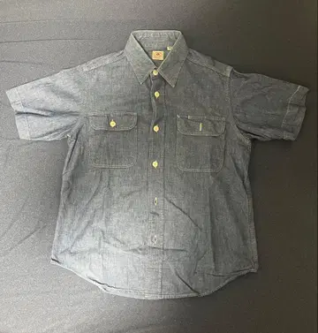 SUGAR CANE 슈가케인 반팔 샴브레이 셔츠