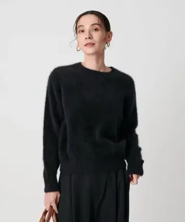 [ 새상품 ] beauty&youth 폭스 캐시미어 블렌드 크루넥 니트