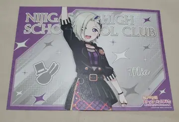 러브 라이브 니지가사키 미아 테일러 런치 매트 캐릭터 카페 오다이바