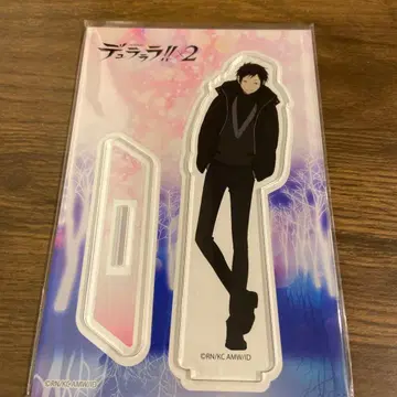 듀라라라 Ver.winter 아크릴 스탠드 혜택 캔뱃지 오리하라 이자야