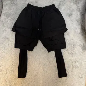 [초 레어] 미사용 AS SUPER SONIC 사루엘 팬츠 블랙