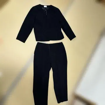 플러스 사이즈 블랙 수트 셋업 Hina