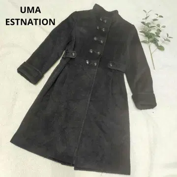 UMA ESTNATION 알파카 혼방 코트