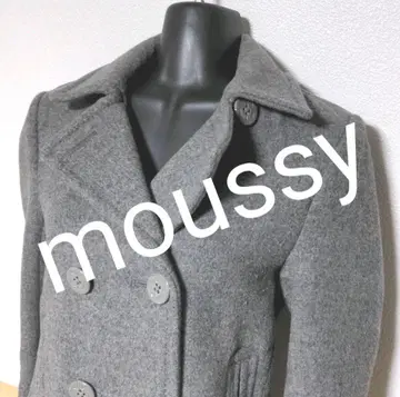 am8 MOUSSY P 코트 그레이 여성용 M 사이즈 상당