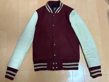 acanthus 아칸서스 바시티 자켓 와인