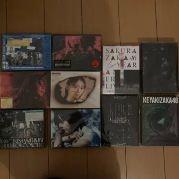 케야키자카46 사쿠라자카46 라이브 블루레이 앨범 세트