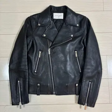 UNITED ARROWS 더블 라이더스 자켓 블랙