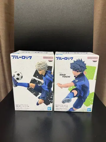 블루 록 이사기 요이치 나기 세이시로 2체 세트 피규어