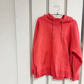 새상품급 Calvin Klein 핑크 후드 부착 후드티 [ L 사이즈 ]