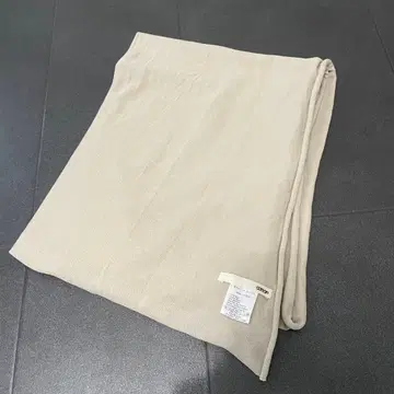 evam eva 코튼 대형 스톨 일본제 베이지