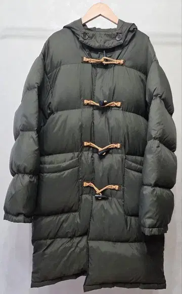 랭글러 다운 코트 카키 L 사이즈